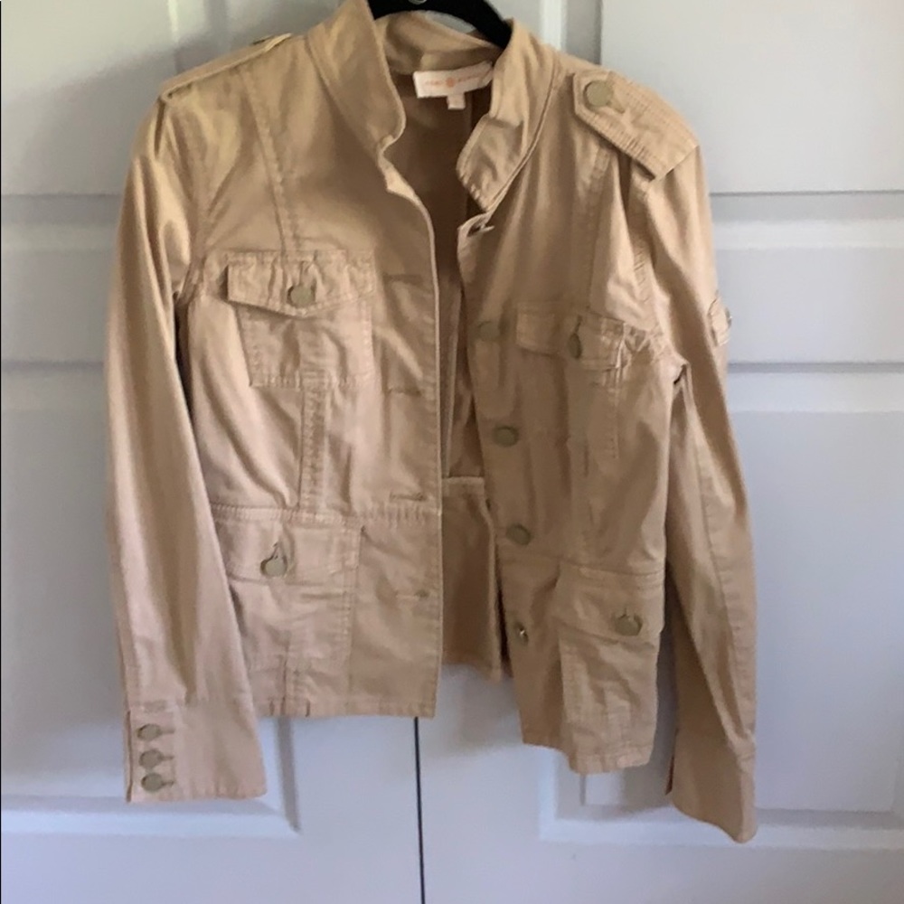 Tory burch nude jacket